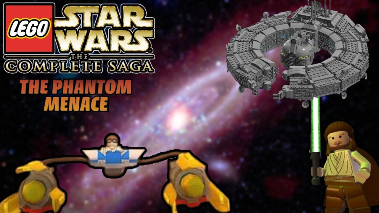 LEGO Star Wars: The Complete Saga #1 LIVE 100% | The Phantom Menace Playthrough