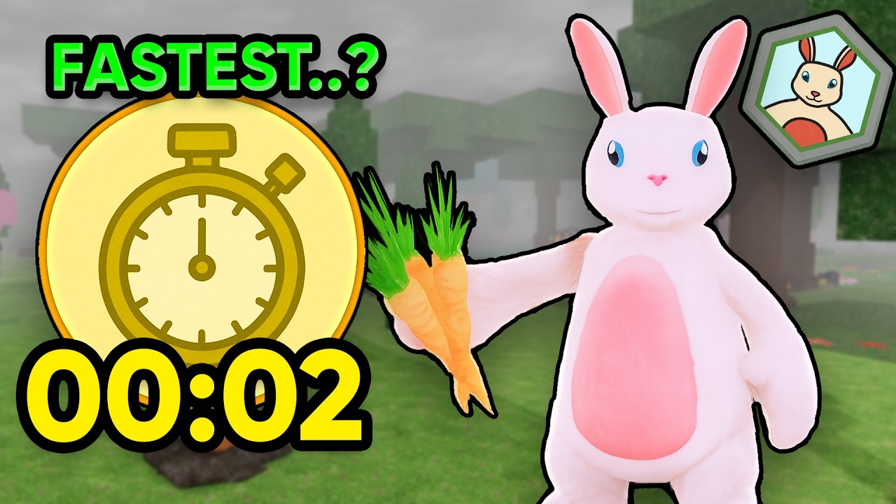 New Bunny Class Is INSANE For Speedruns in 99 Nights In The Forest