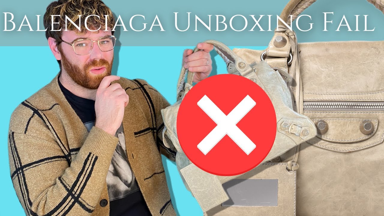 Balenciaga Unboxing Fail | Fashionphile Unboxing Fail