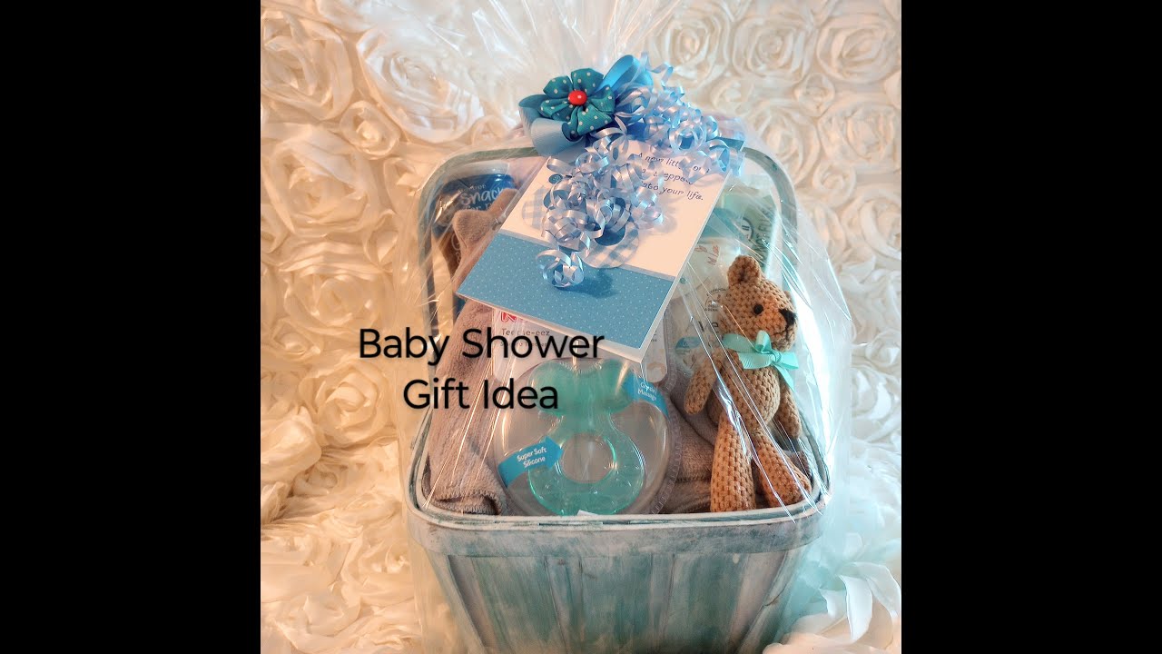 Baby Boy Shower Gift Basket Ideas