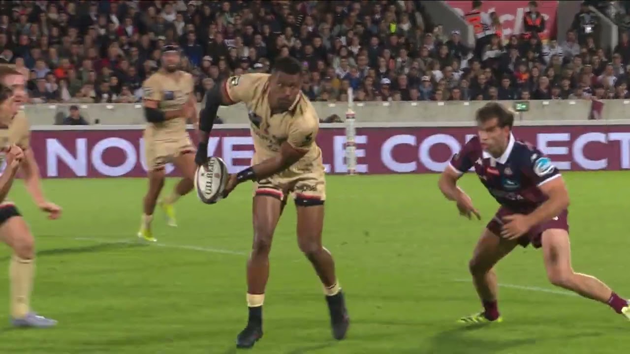 TOP 14 - Essai de Esteban GONZALEZ (LOU) - Union Bordeaux-B&egrave;gles - LOU Rugby