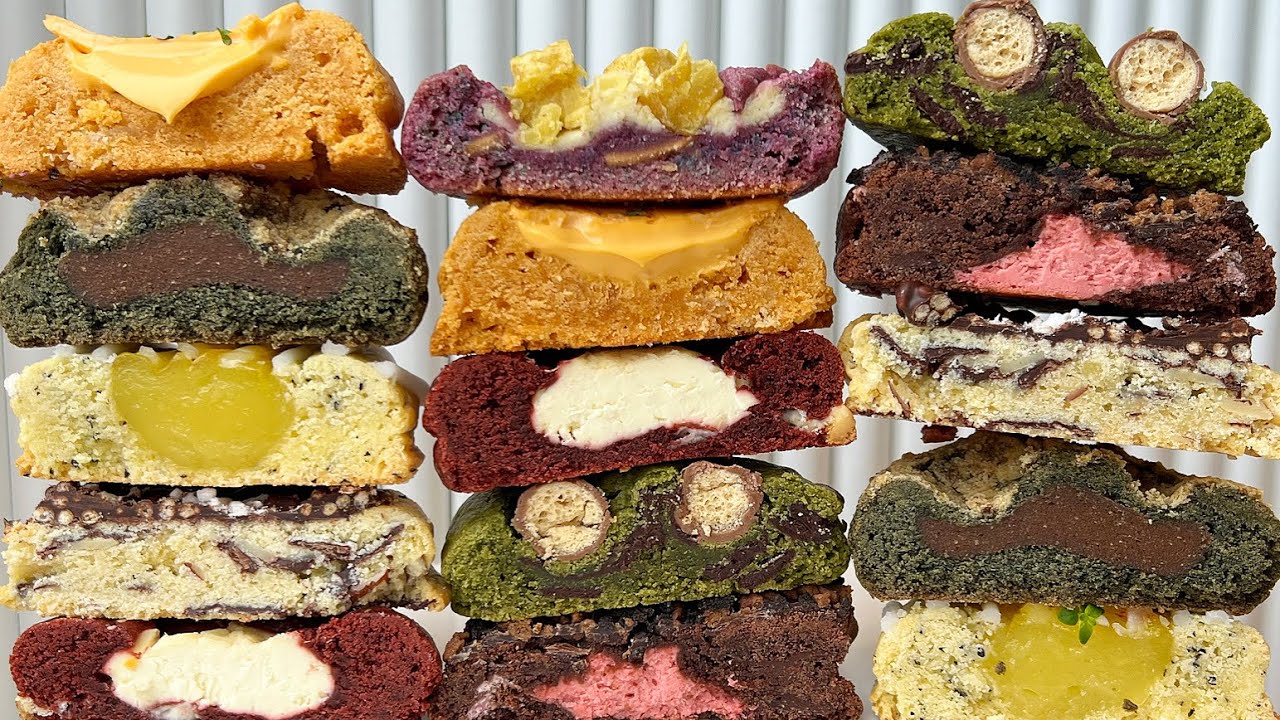 하루 1300개 판매 생생현장! 부드럽고 담백한 쿠키 Amazing Mass Production! Cookie Factory in Korea
