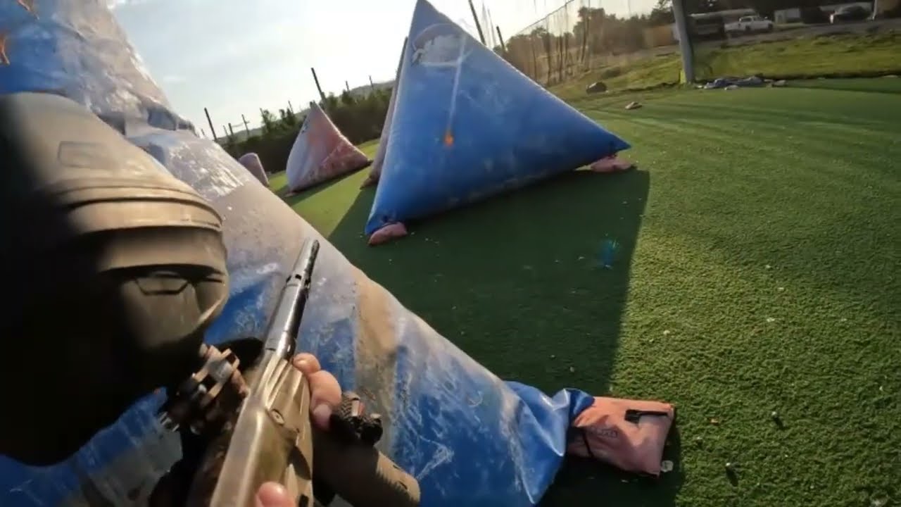 Speedball at Pev's paintball