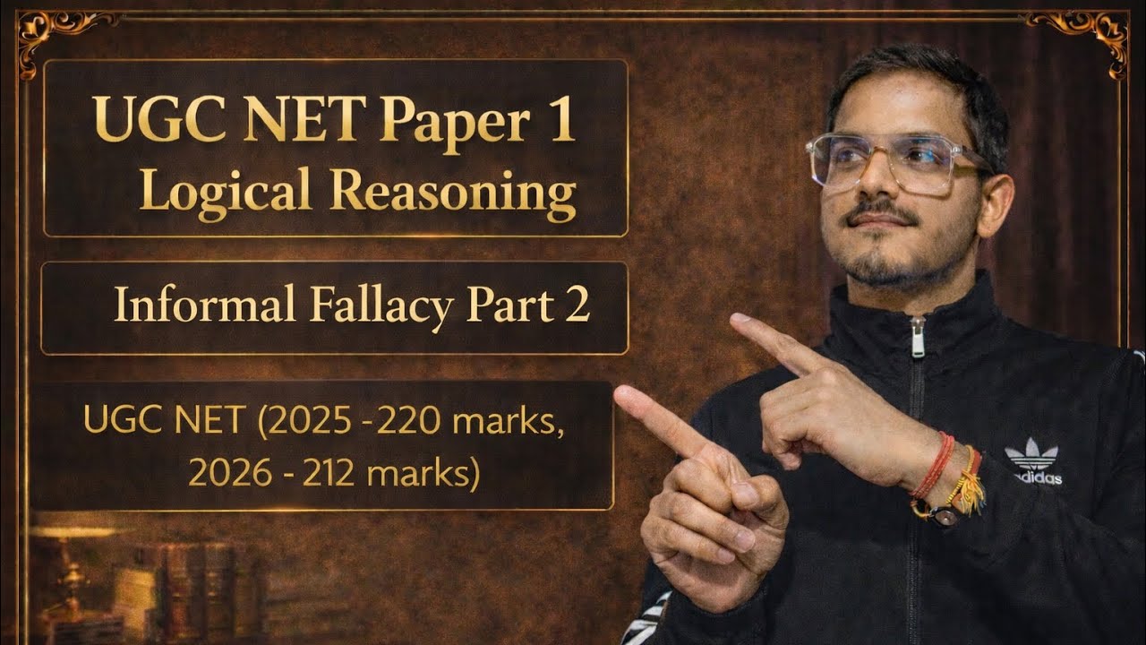 UGC NET Paper 1 l Informal Fallacy Part 2 l Day 8 l 150 days/ 150 topics 📚📖 #viral #finance  #ugc 