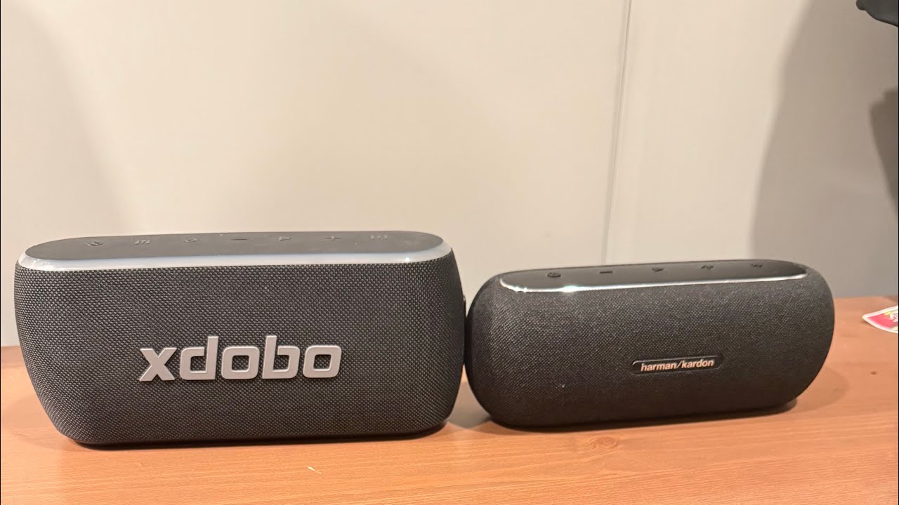  Xdobo X8 III vs Harman Kardon Luna Bluetooth speaker sound test ￼￼