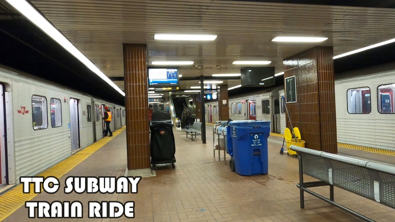 TTC Subway Train Ride From Kipling To Kennedy Station | Bloor-Danforth Line 2