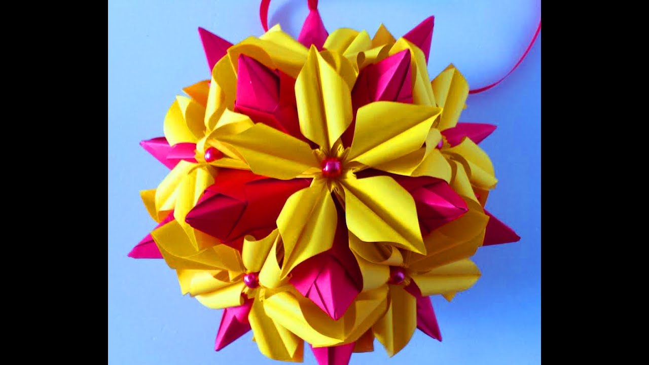 5 Petals Origami Flower #2