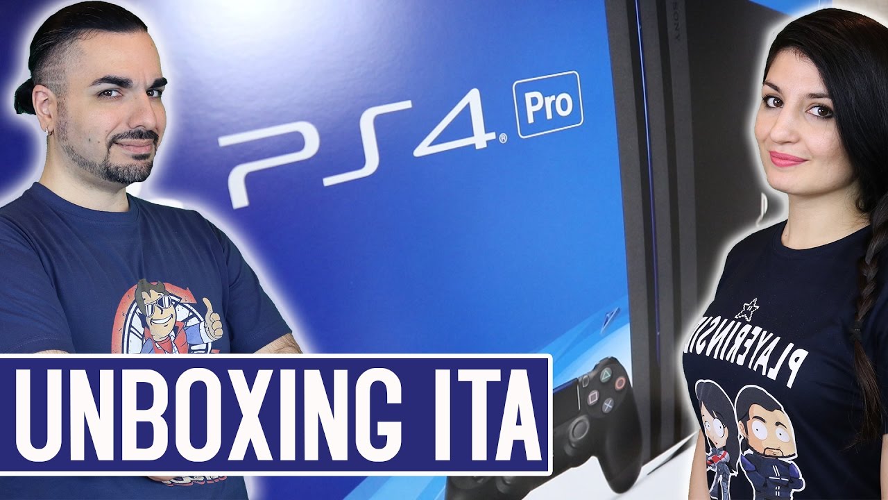 PS4 PRO UNBOXING ITA - Vi mostriamo la NUOVA PlayStation 4