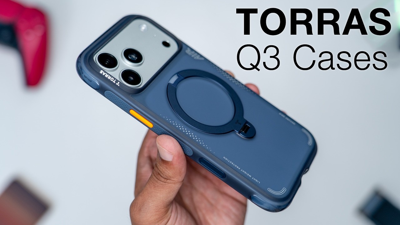 ПОЛНОСТЬЮ ЗАЩИТИТЕ свой iPhone 17 Pro Max — силиконовые чехлы TORRAS Q3 Air и Q3