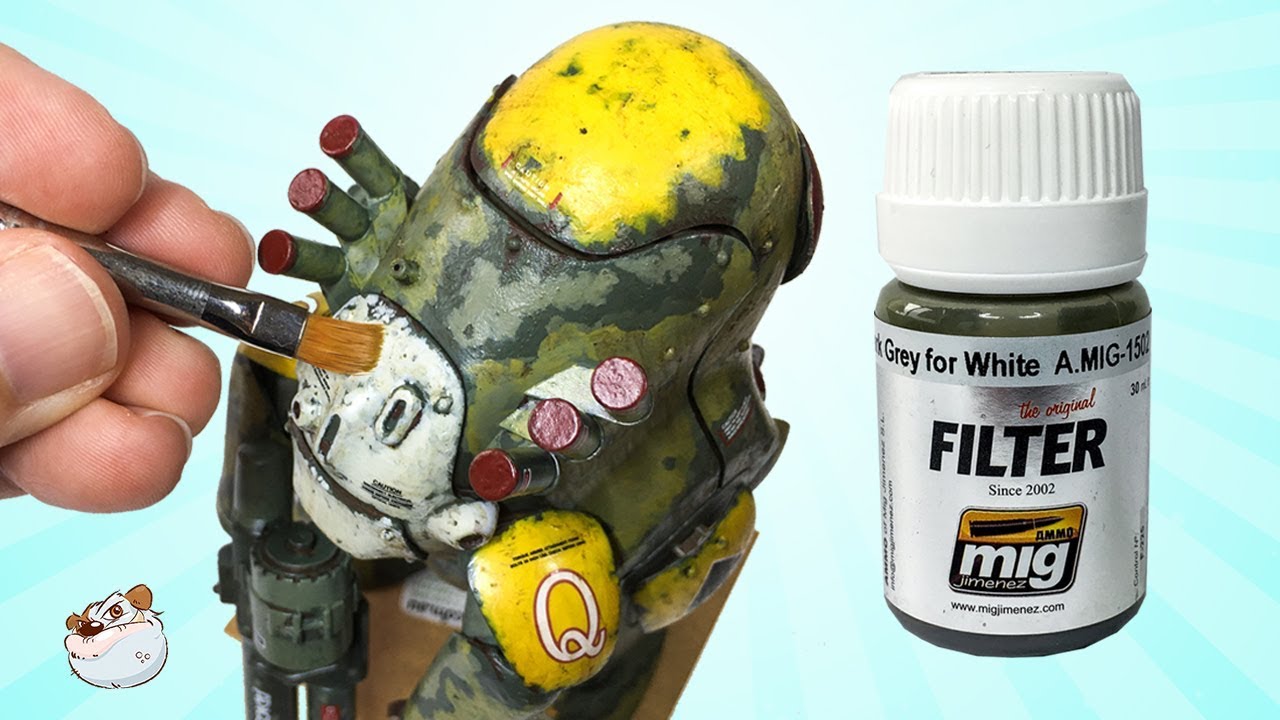 How to AMMO by Mig Filters on Gunpla, Ma.K Scale Models by Lincoln Wright