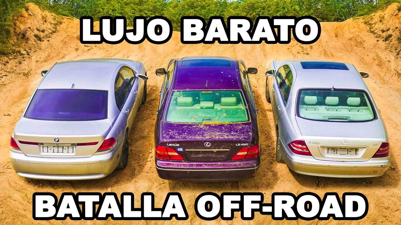 BMW Serie 7 vs Clase S vs Lexus LS Viejo: ¡BATALLA TODOTERRENO!