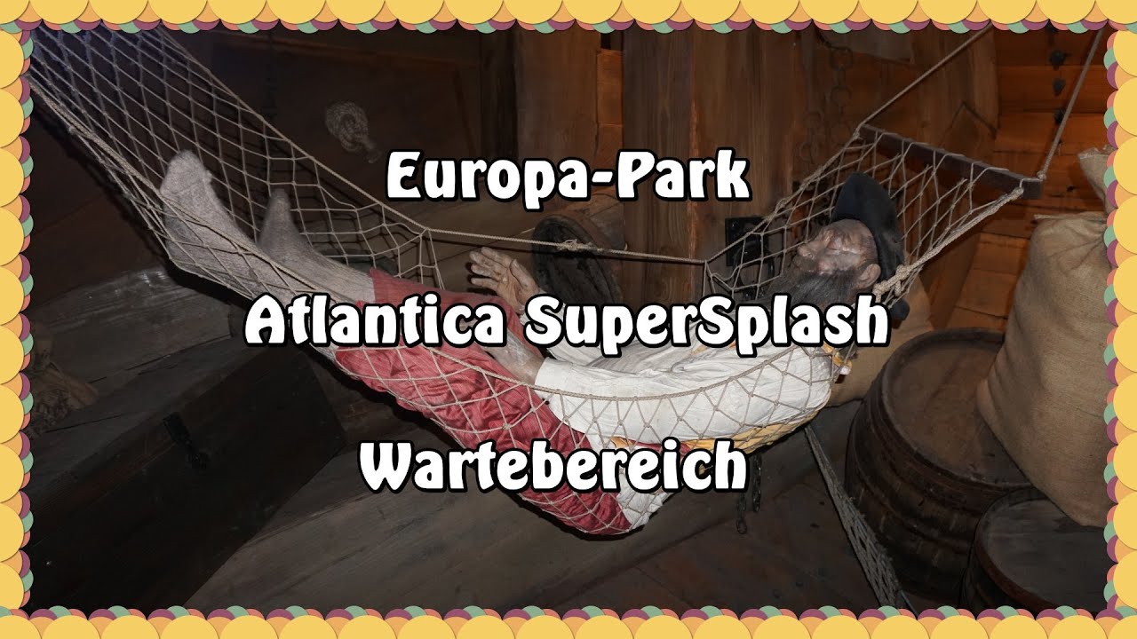 Europa-Park - Atlantica SuperSplash - Wartebereich