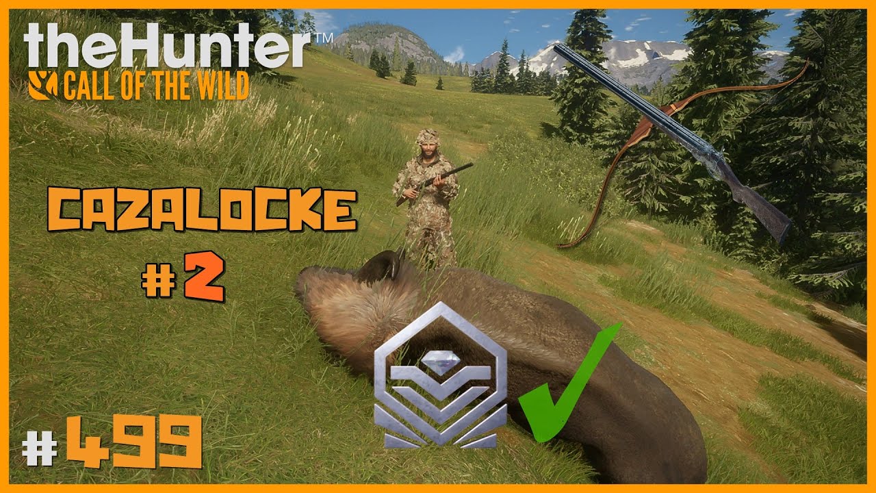 🦌theHunter: CotW #499 | CAZALOCKE #2 - ARCO RECURVO Y NE.470, DIAMANTE PARA @TheLastTrapper  :3