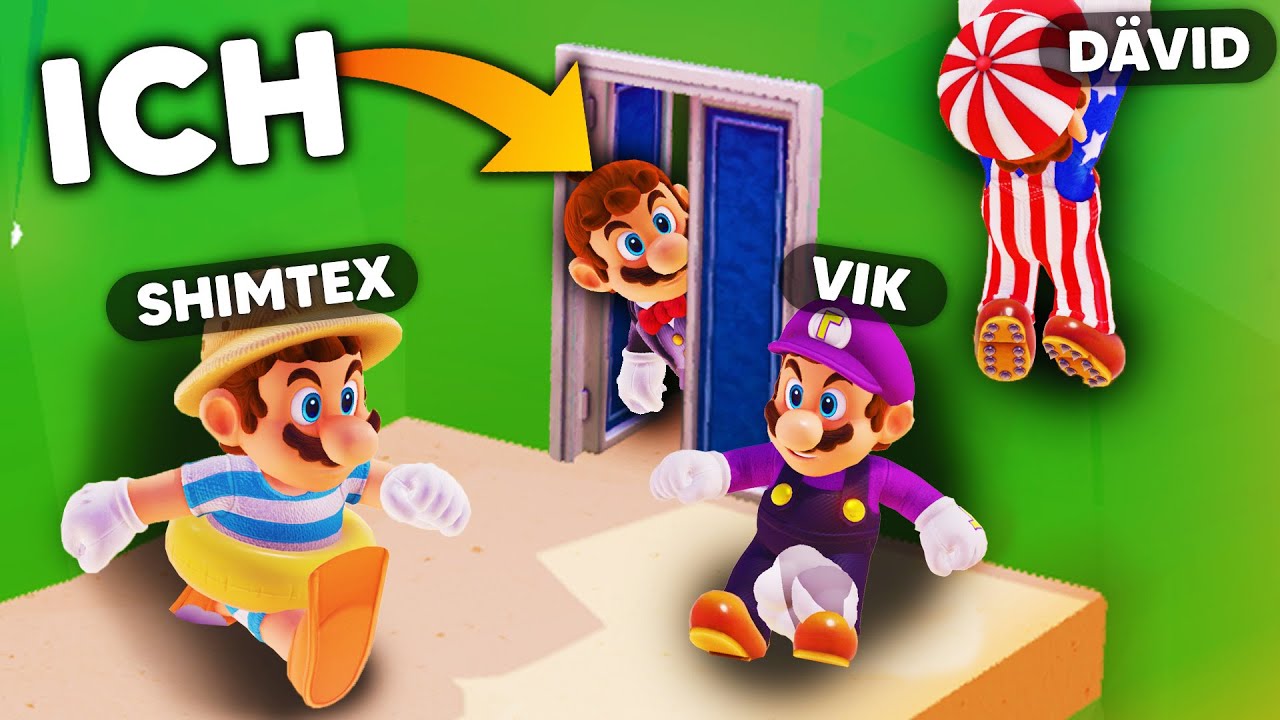 Das UNMÖGLICHE Versteck in Mario Odyssey Multiplayer Hide and Seek!