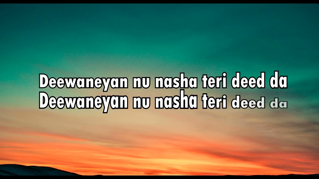 Deewane - Navaan Sandhu | Audio With Lyrics