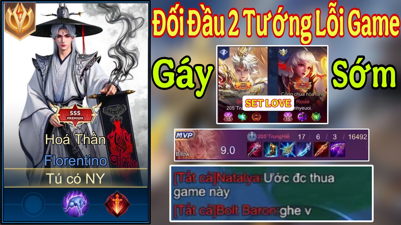 Cầm Flo Đối Đầu Với 2 Vị Tướng Lỗi Game Hiện Tại , Đội Bạn Ước Được Thua Khi Gặp Tú có NY