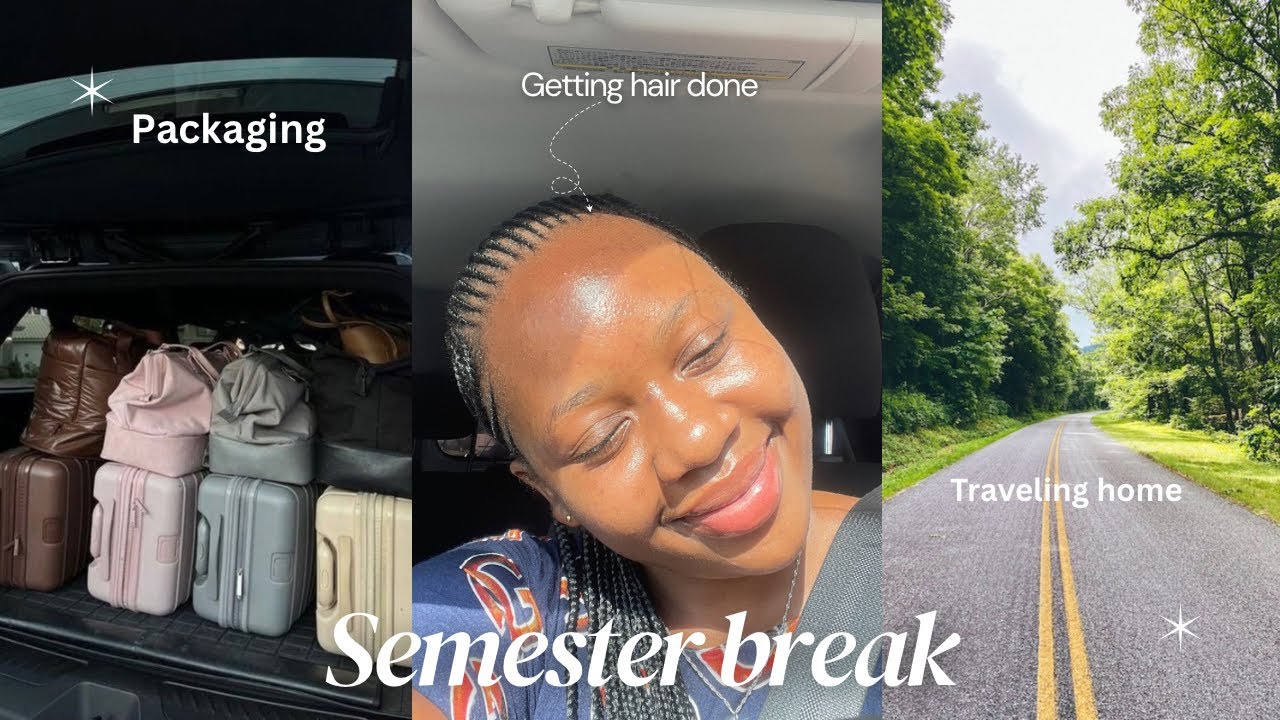 Semester break🌸|| Leaving Uni to go back home