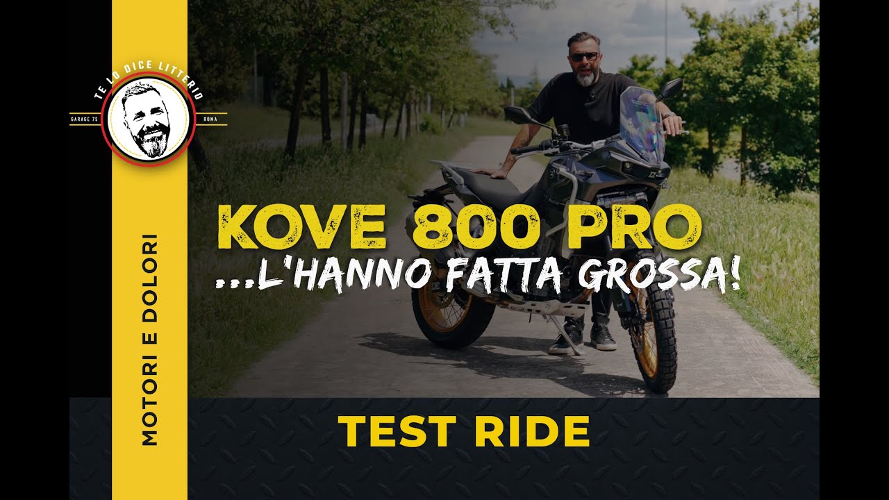 TEST RIDE | Kove 800 Pro... l'hanno fatta grossa!