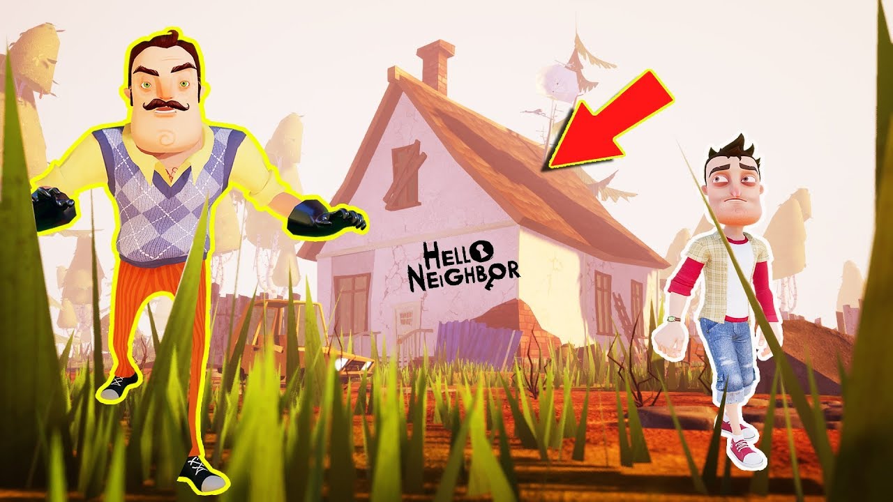 ORMANDAKİ GİZLİ EVDE NE VAR ? 😲 Hello Neighbor Mod 200