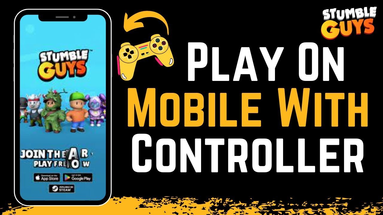 How To Play Stumble Guys on Mobile with Controller ??
