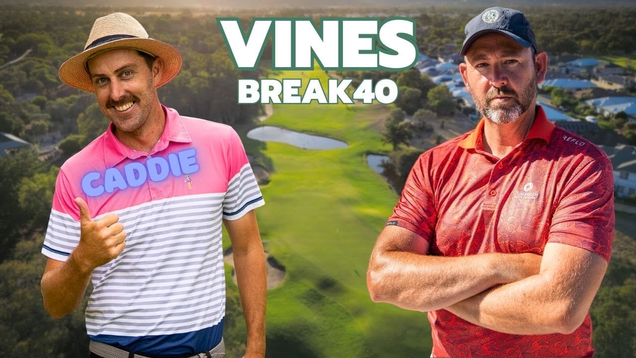Break 40 with Ron Chopper on the Bag? The Vines Resort (Lakes Course Back 9)