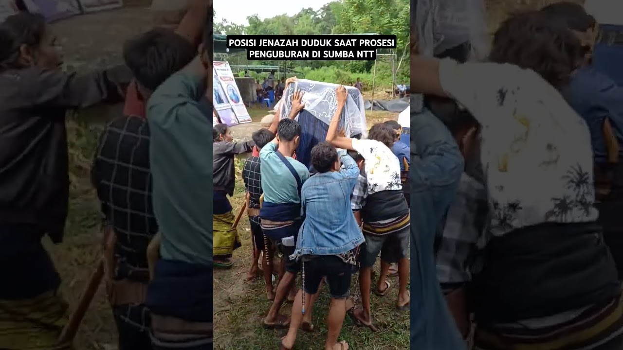 Why Are the Deceased Seated in Sumbanese Funerals⁉️ #sumba