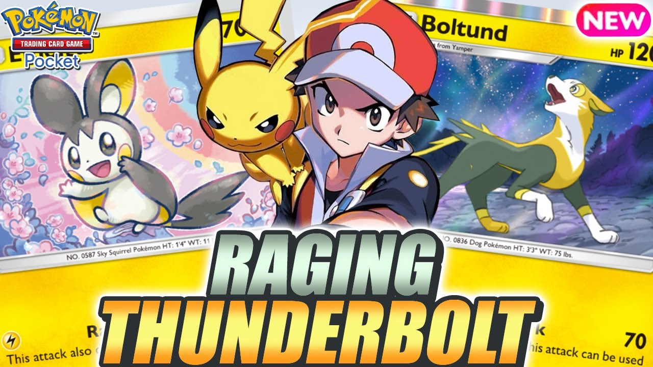 SHOCKING ! This BOLTUND & EMOLGA Deck Strikes Super Fast ! - Pokemon TCG Pocket