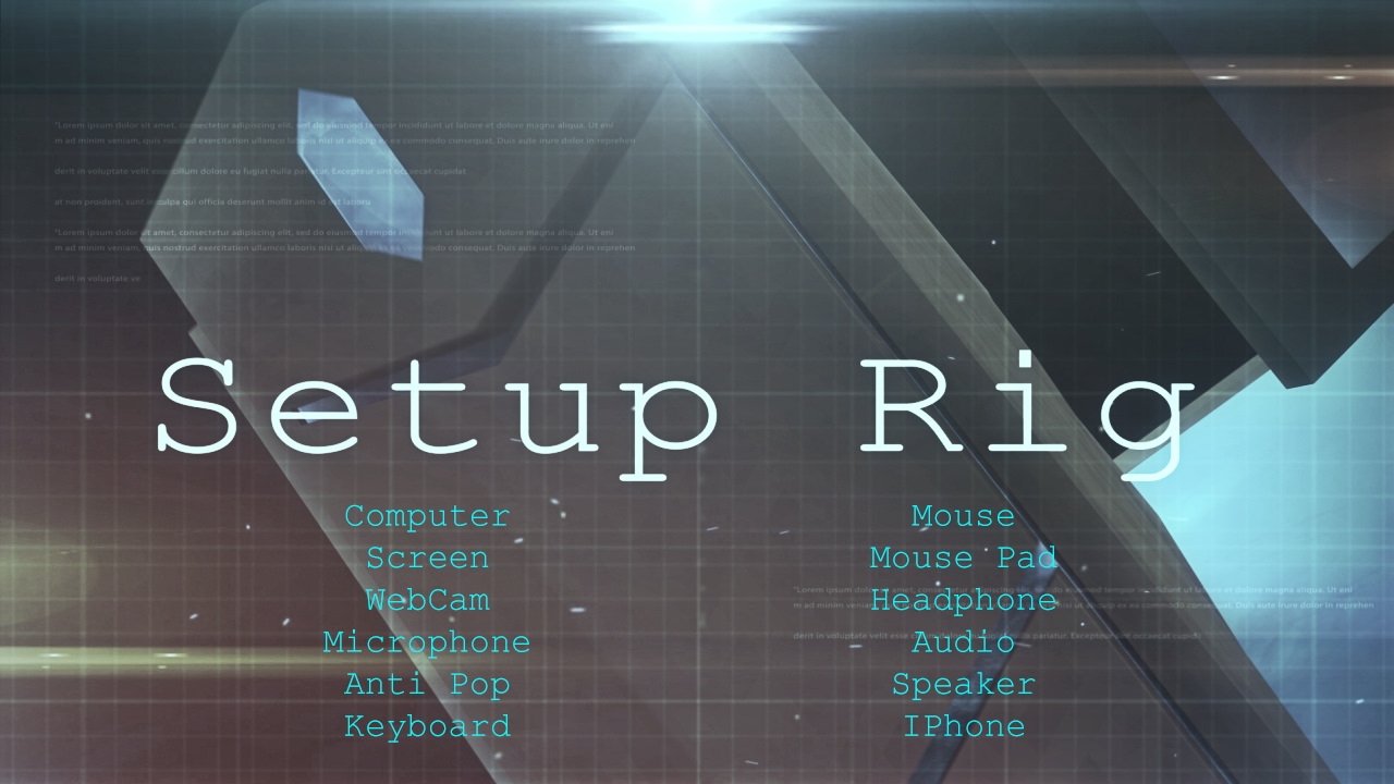 [FREE DOWNLOAD] Setup Rig By Ecrisio