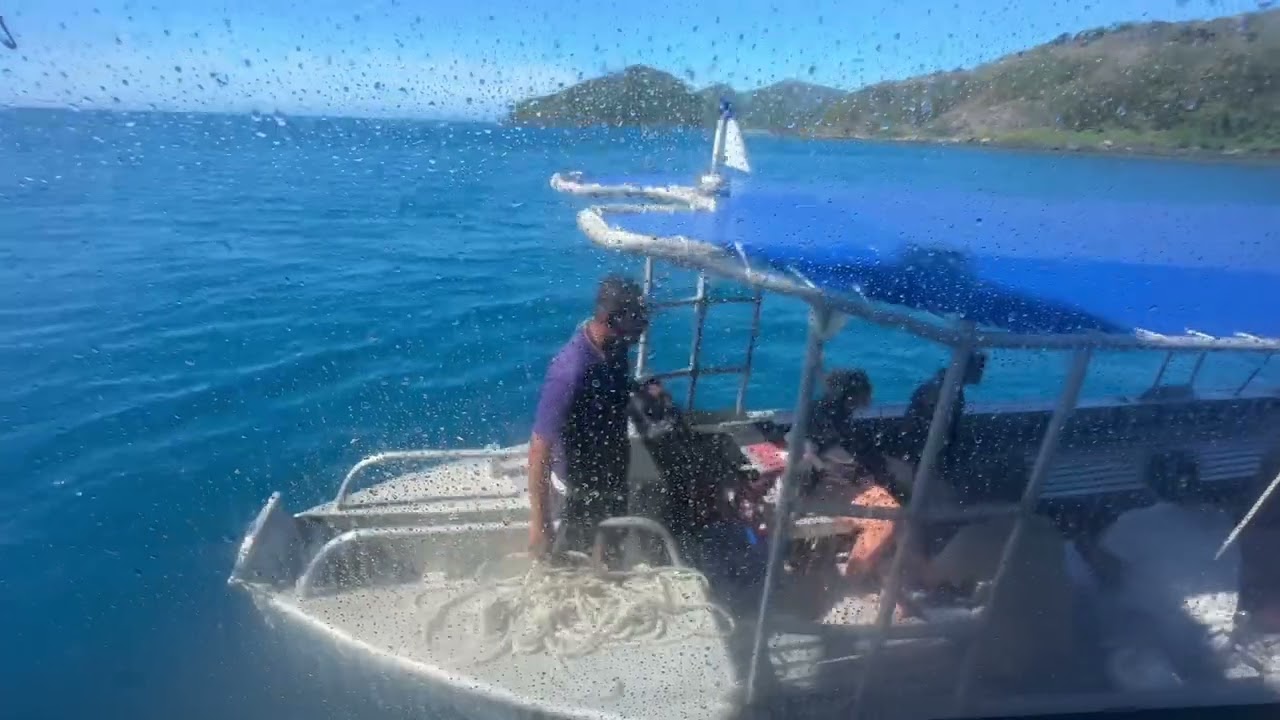 Leaving Barefoot Manta (Drawaqa Island)