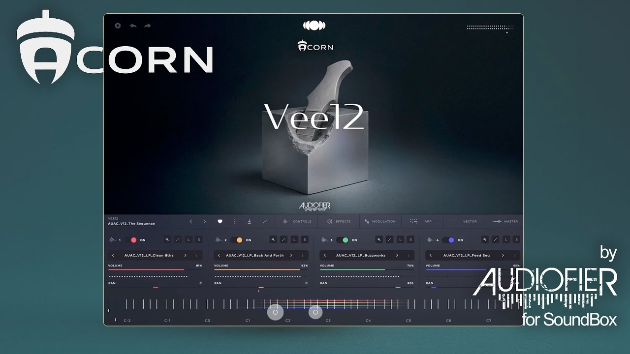 ACORN от AUDIOFIER представляет VEE12 для Soundbox