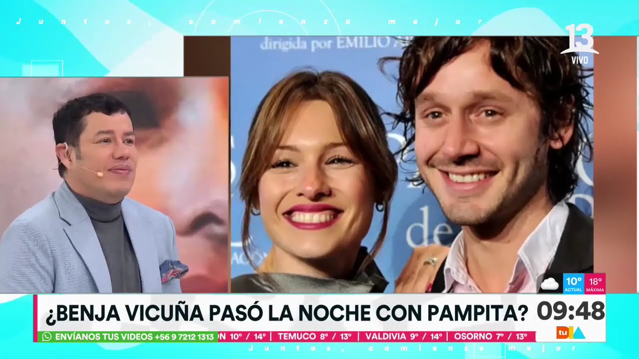 Pampita luego de su separación: publica chats privados y recibe visitas de Vicuña| Tu Día | Canal 13