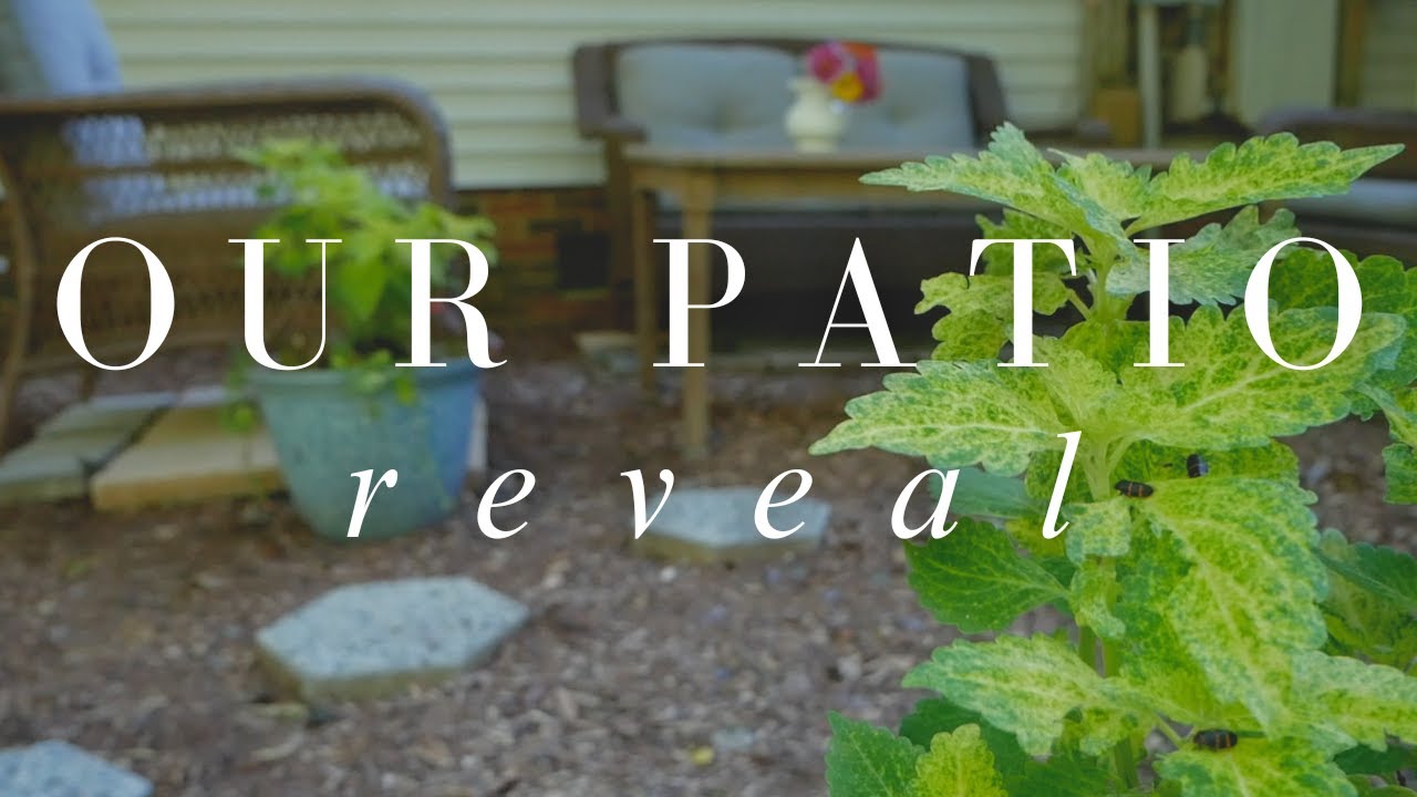 DIY Patio Makeover Reveal - Super Low Cost Home Reno!