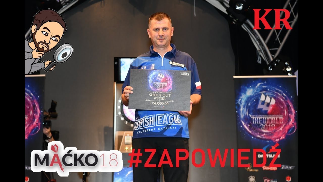 #2 Zapowiedź MŚ PDC 2019   KRZYSZTOF RATAJSKI