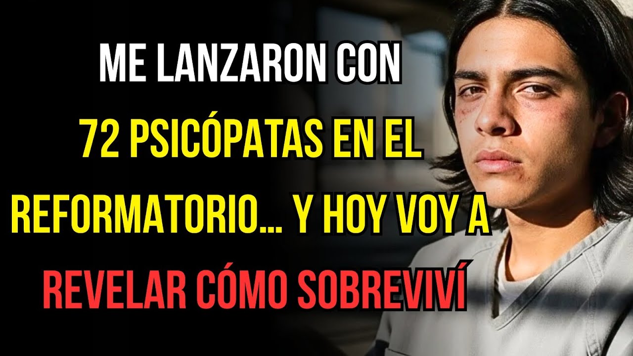 EL RELATO PROHIBIDO DEL JOVEN QUE FUE ARROJADO A UNA CELDA CON 72 PSICÓPATAS… Y SOBREVIVIÓ