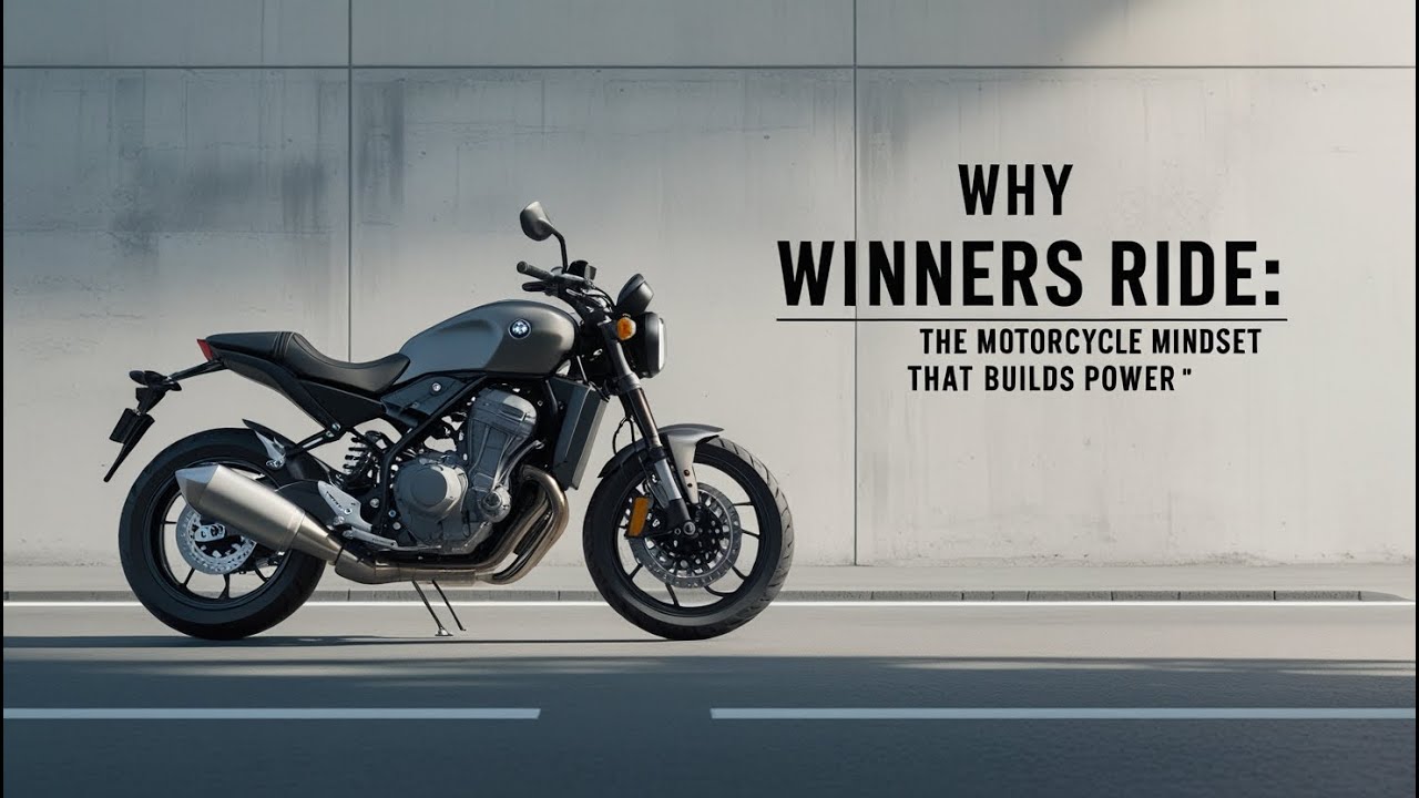 Why Winners Ride: The Motorcycle Mindset That Builds Power, Confidence, and Legacy