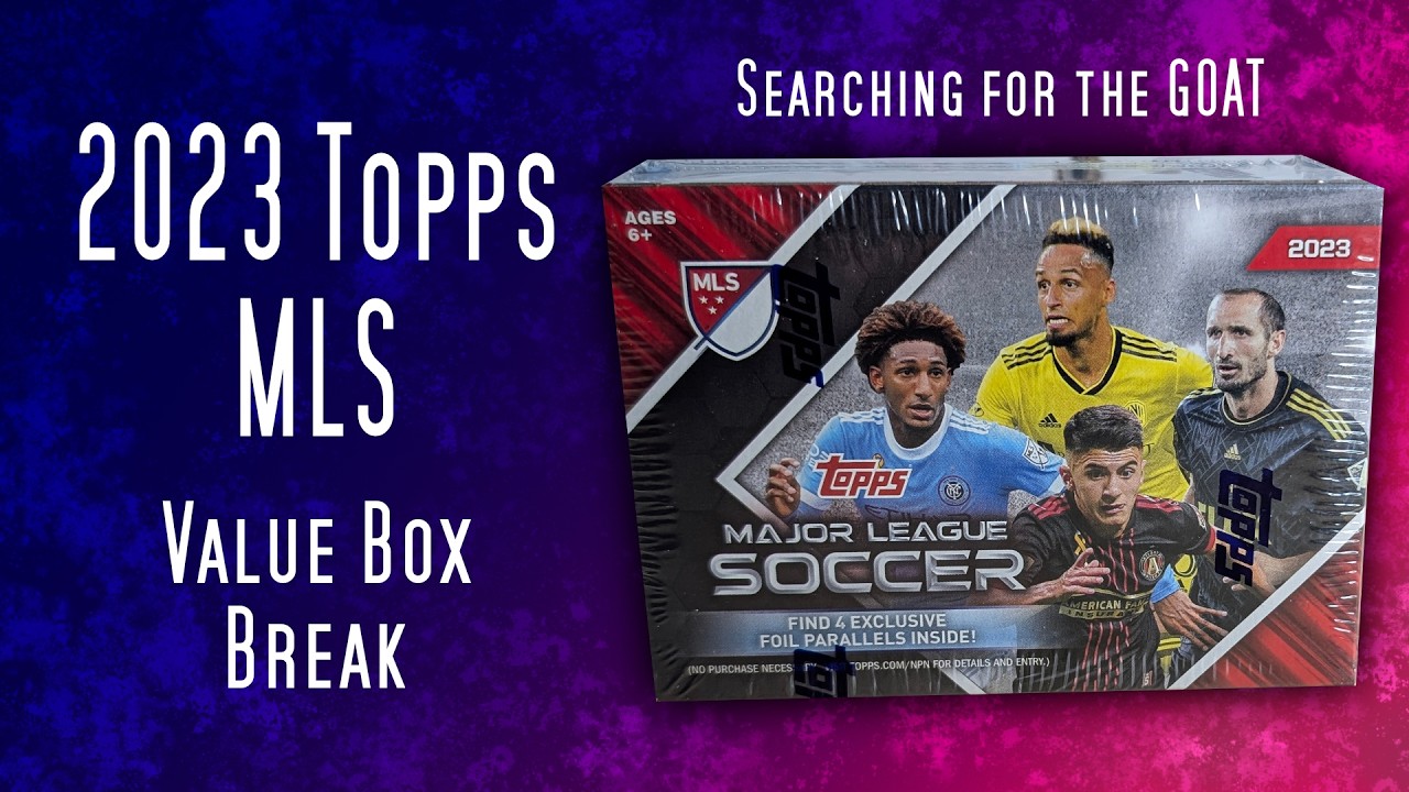 Messi Didn’t Show Up… But This Hit Saved the Break | 2023 Topps MLS Value Box Break