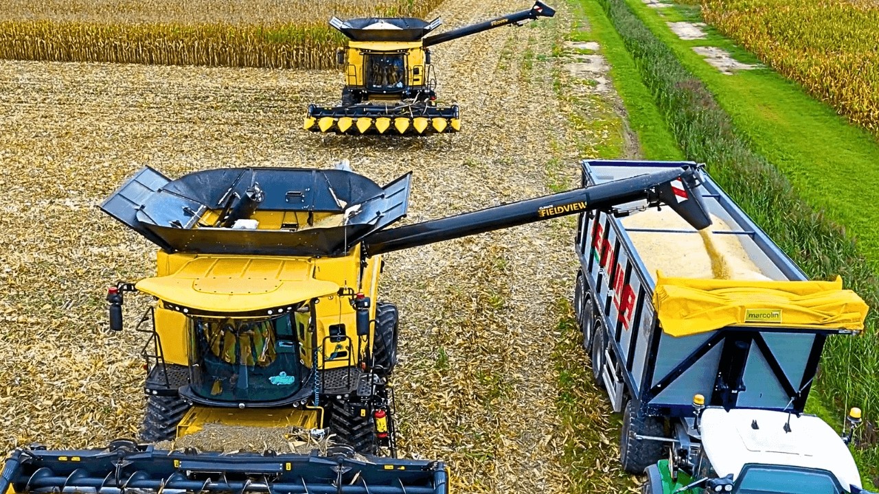 УРОЖАЙ КУКУРУЗЫ 2024 2X NEW HOLLAND CR REVELATION