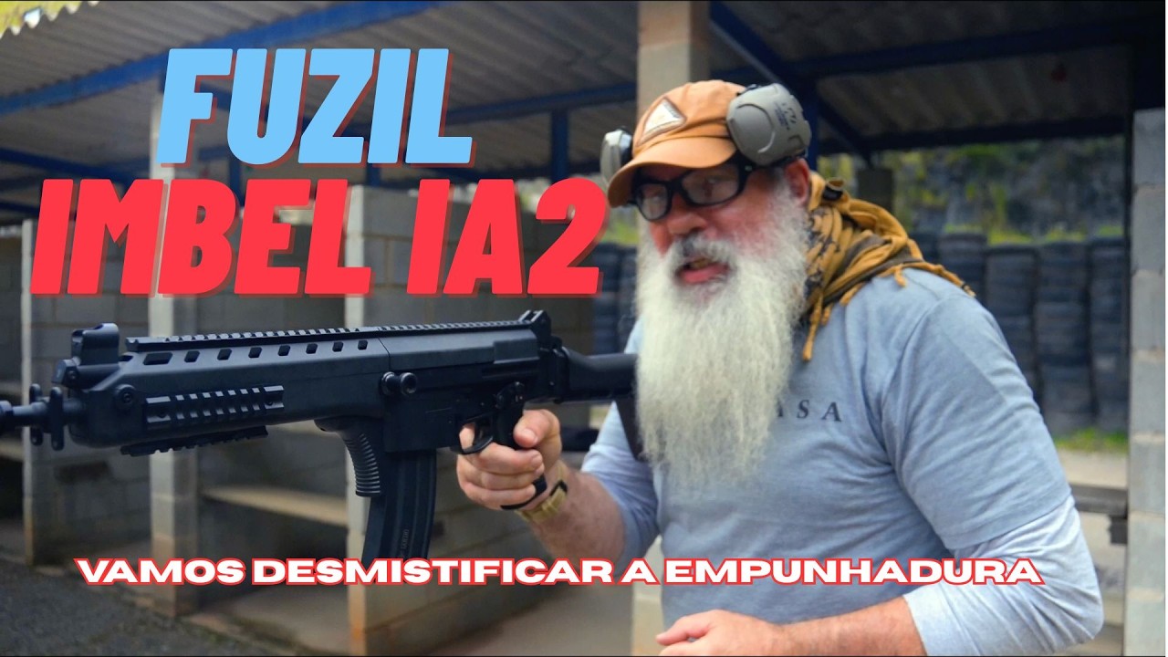 #210 - Fuzil Imbel IA2 qual a empunhadura certa