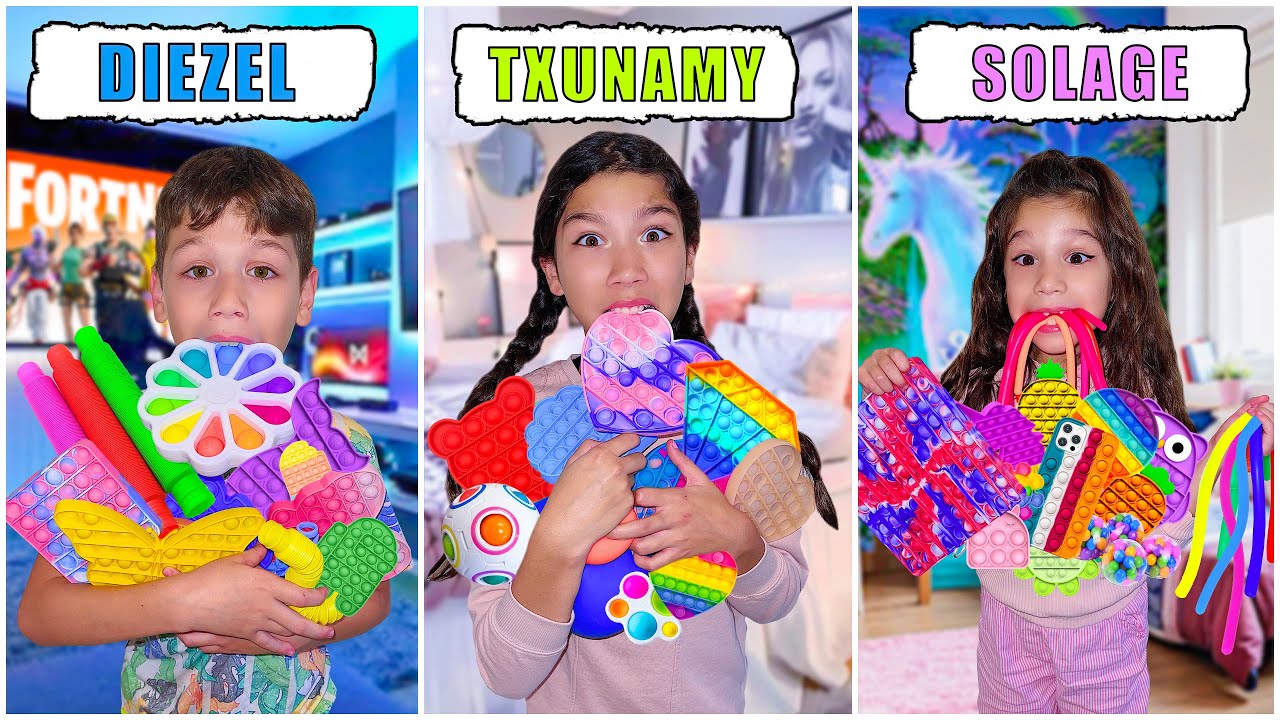 Last To STOP Playing W/Their FIDGETS In There Own ROOM Wins A MYSTERY PRIZE $ - Challenge