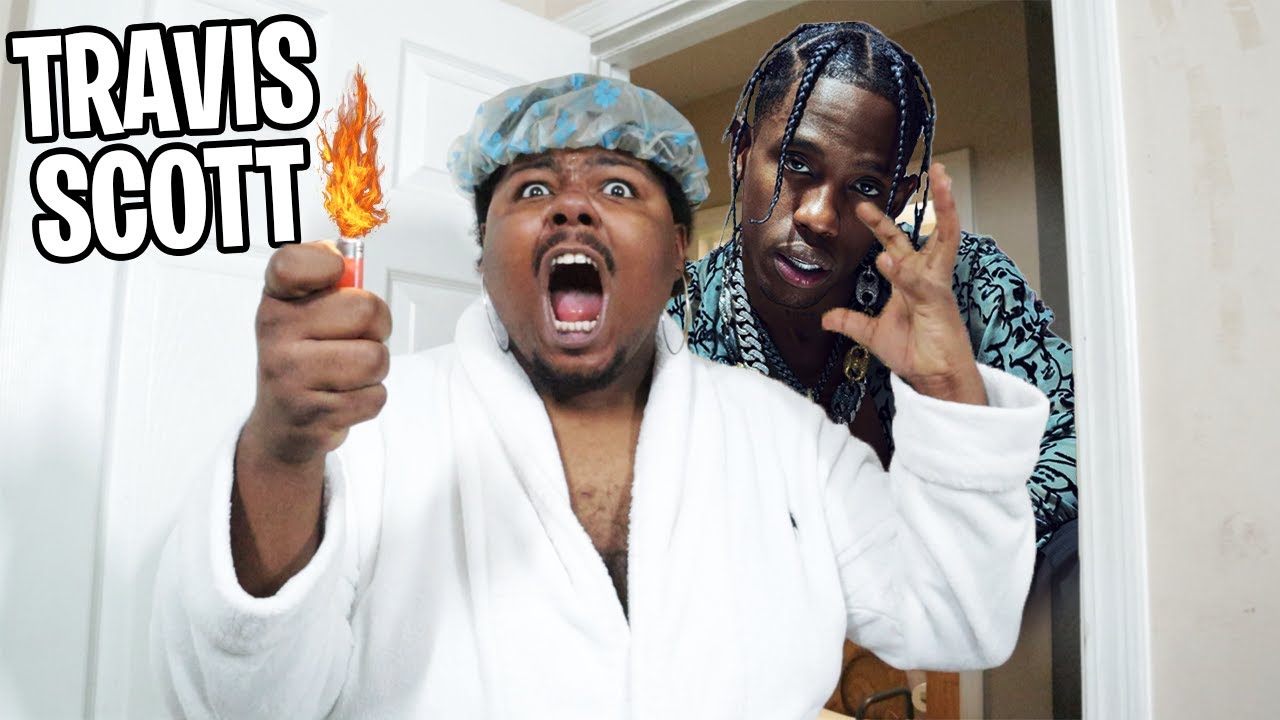 When your Mom hears you using only Travis Scott Lyrics