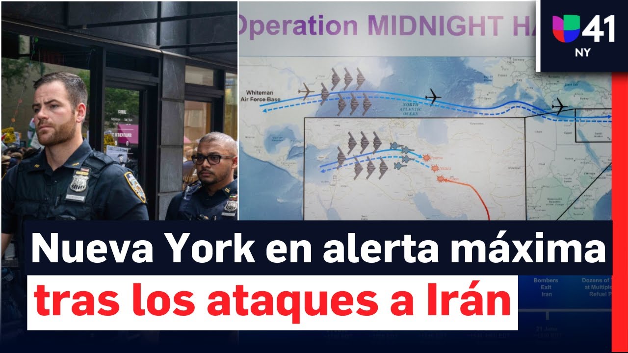 Máxima seguridad en Nueva York tras ataque de EEUU a Irán: “Somos punto fijo para el terrorista”