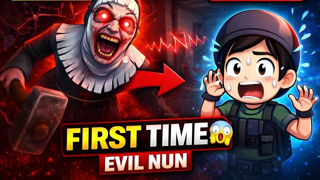 🔥 FIRST TIME Playing Evil Nun 😱 | So Scary! Full Gameplay & Jump Scares‼️