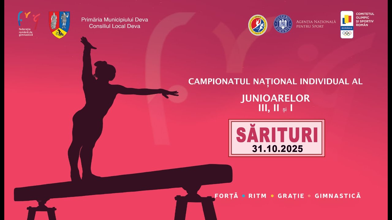 CNI JUNIOARE III, II ȘI I DEVA 31.10.2025-Individual Compus - Sărituri