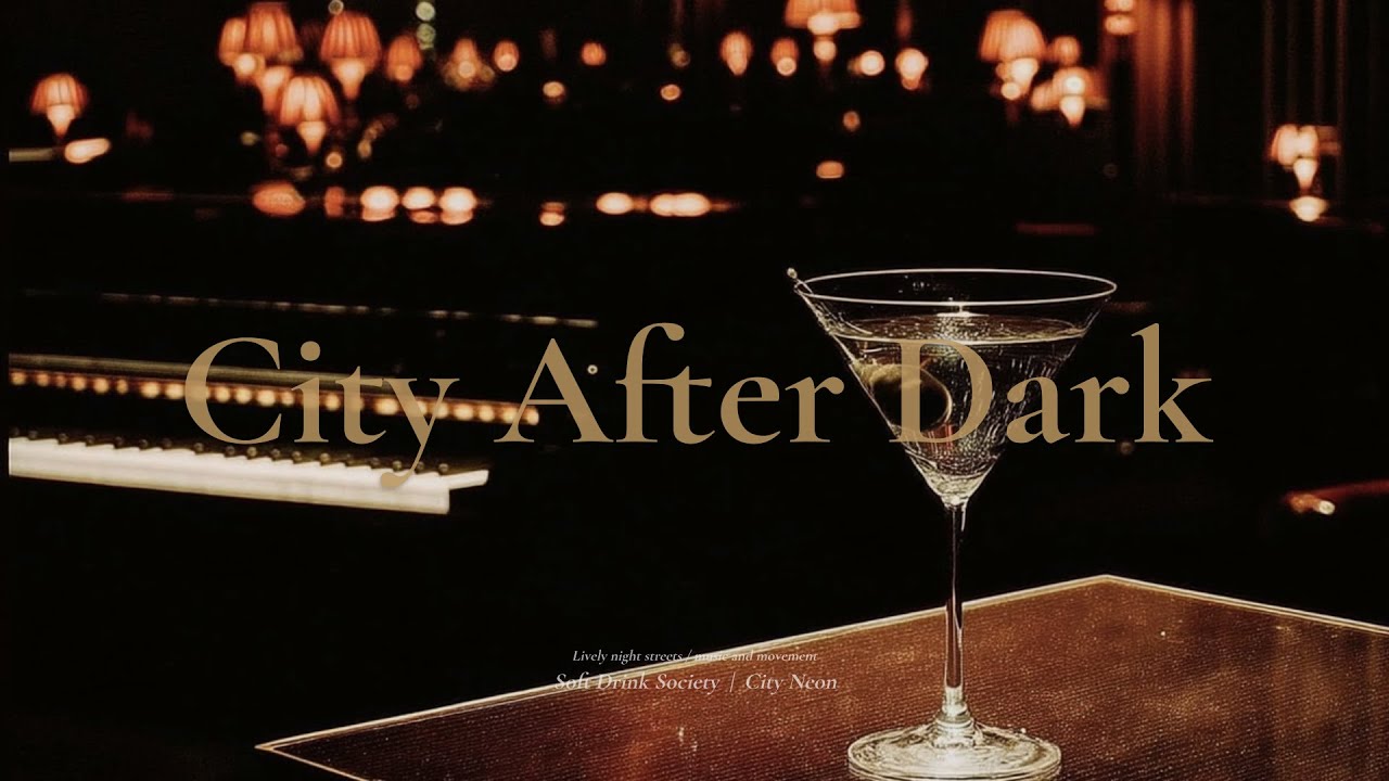 City After Dark – Neon Vinyl Jazz (Soft Drink Society)