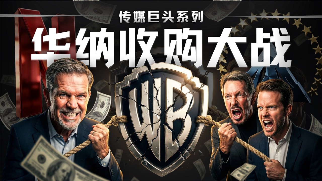 好莱坞的诅咒与Netflix的十年征服史，深扒华纳兄弟收购案始末｜传媒巨头系列