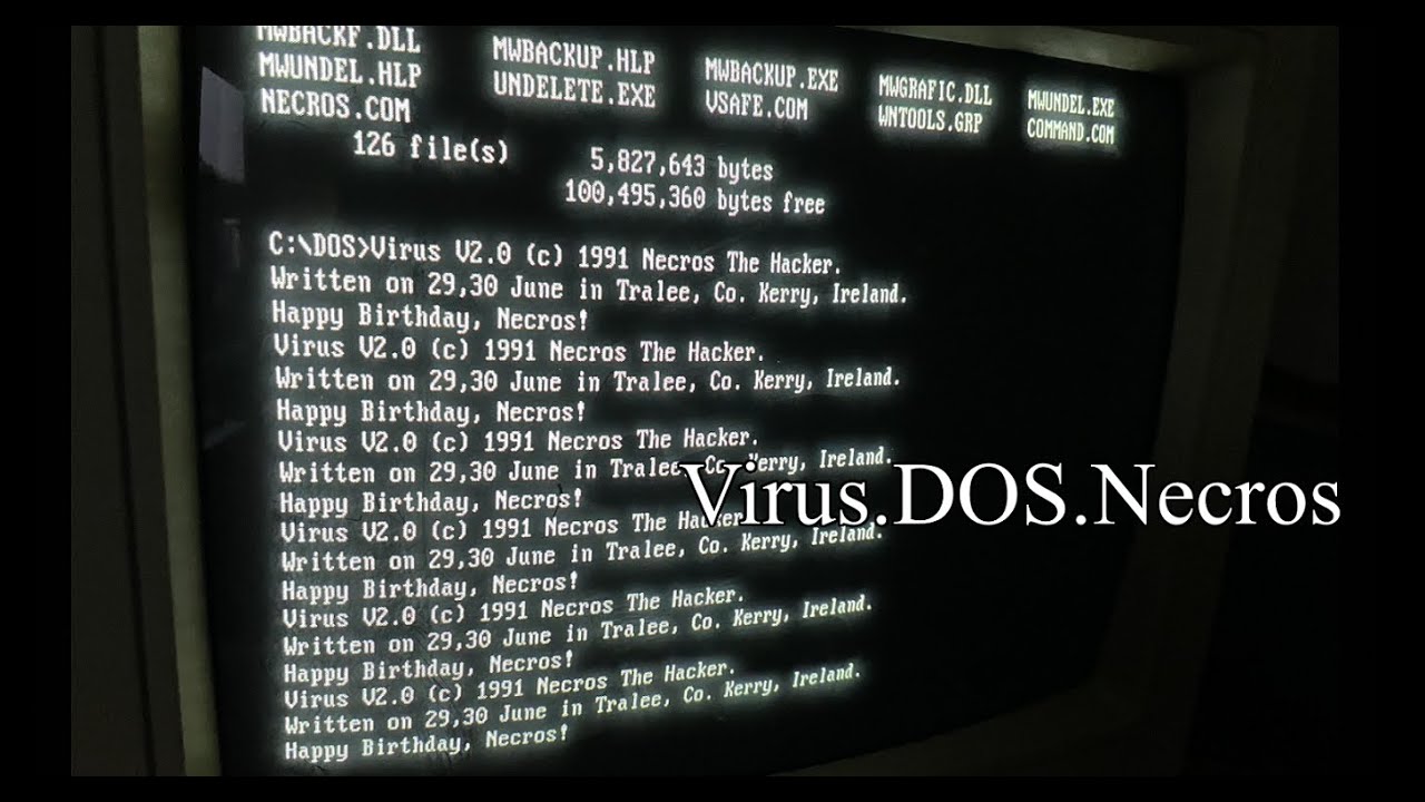 Вирус.DOS.Necros