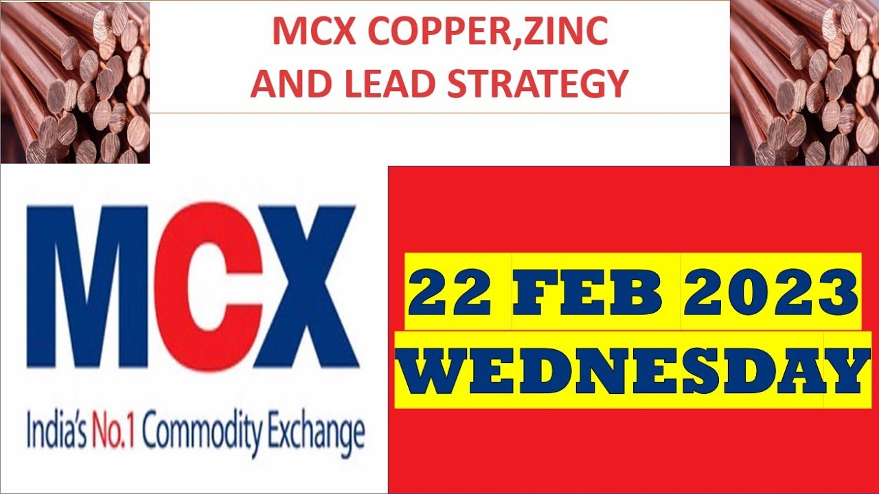 MCX Copper, ZINC AND LEAD Trading Strategy for 22 Feb 2023