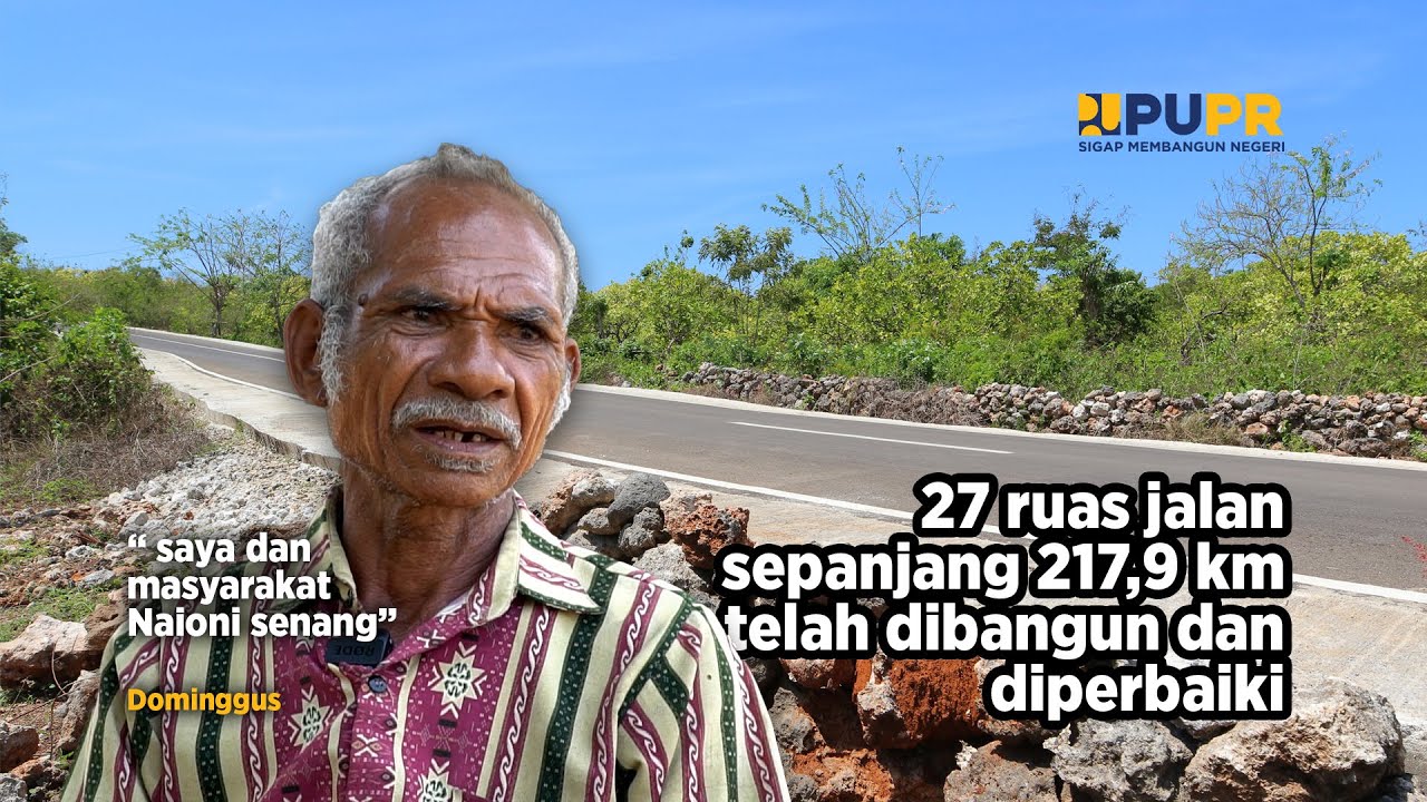 27 Ruas Jalan sepanjang 217,9 Km telah dibangun dan diperbaiki