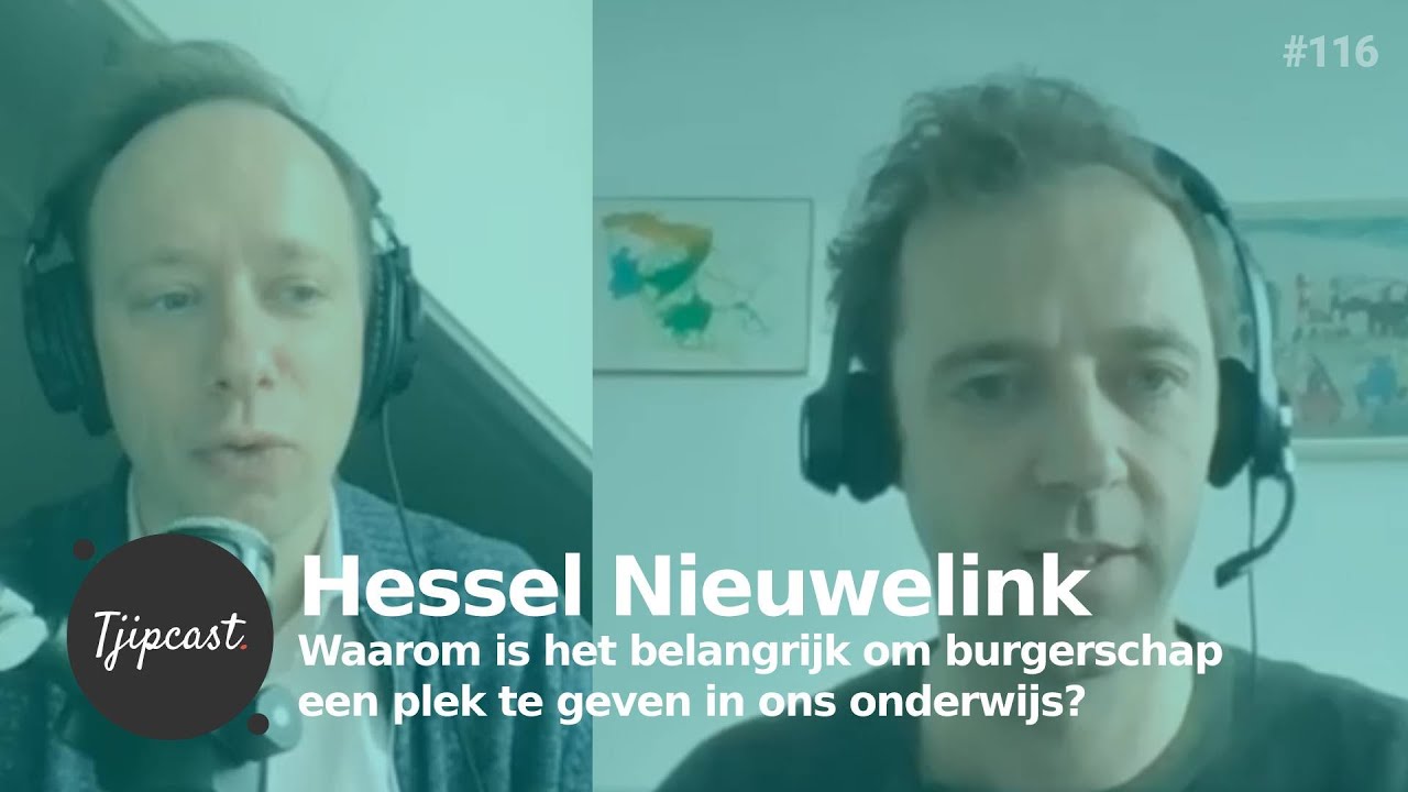 Waarom is het belangrijk om burgerschap een plek te geven in ons onderwijs? Met Hessel Nieuwelink