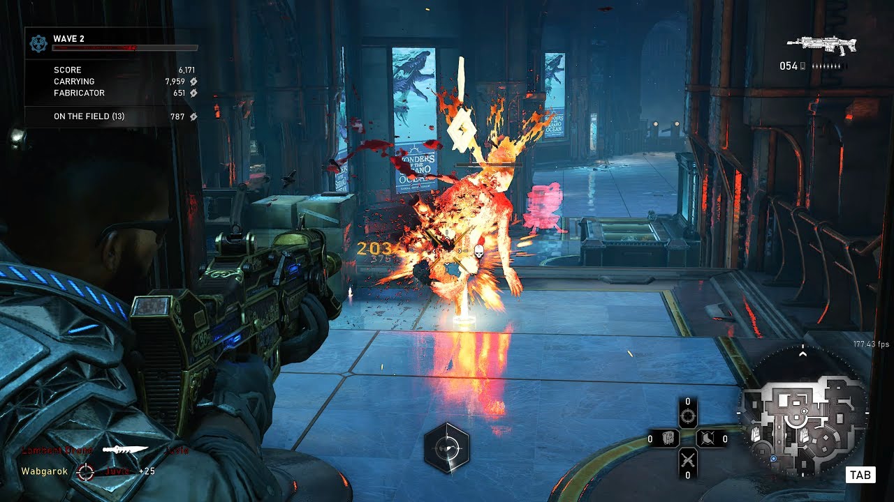 Horde Frenzy (2-man) - Exhibit as Marksman + Blademaster [Gears 5]